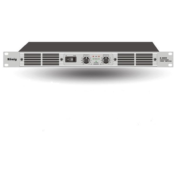 König A 600/S 2x300W 4 ohm Güç Amplifikatörü