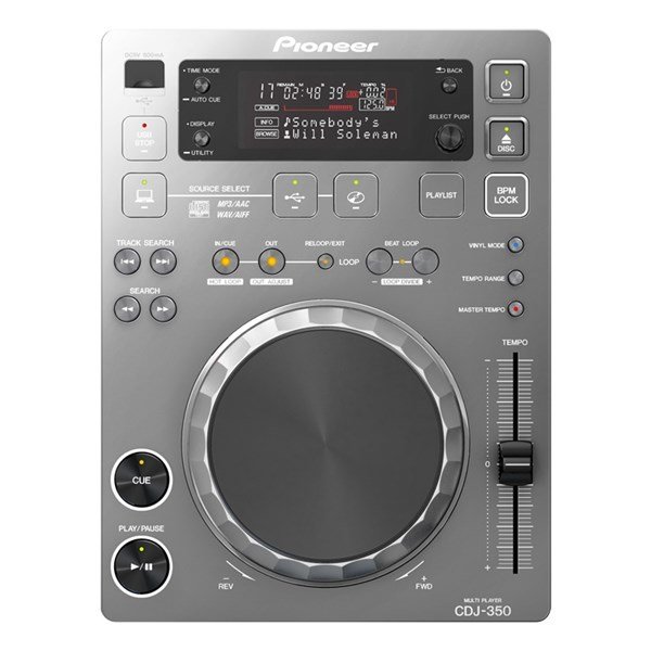 Pioneer Cdj 350 S (Gümüş) Cd/Mp3 Player