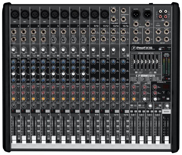 Mackie ProFX16 16 Kanal Analog Mikser