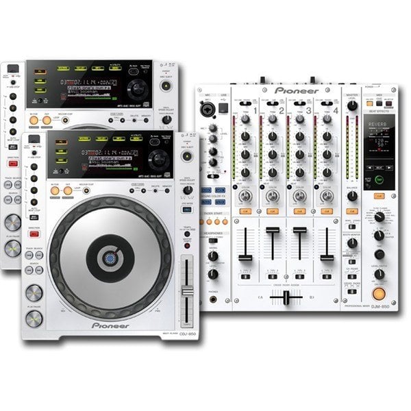 Pioneer Djm 850 W (Beyaz) 4-Kanal Dj Mikser