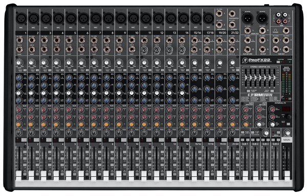 Mackie ProFX22 22 Kanal Efektli Analog Mikser