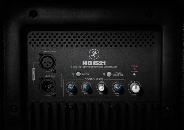 Mackie HD1521 15 inç 800/1600W 2-Yollu Aktif Kabin Hoparlör