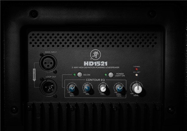 Mackie HD1521 15 inç 800/1600W 2-Yollu Aktif Kabin Hoparlör