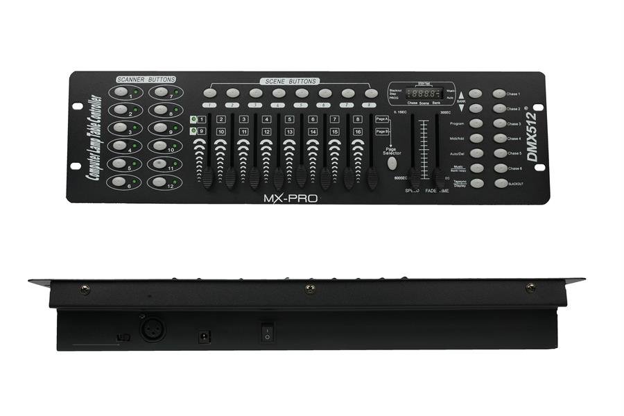 MX-PRO DMX192 16 Kanal Işık Kontrol Mikseri
