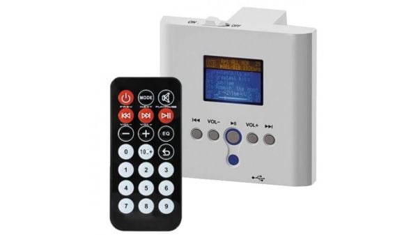 Denox Ls-Wall 2x15 Watt 4 Ohm Duvar Tipi Anfi Usb Mp3 Player