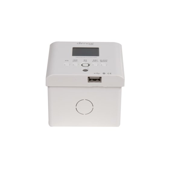 Denox Ls-Wall 2x15 Watt 4 Ohm Duvar Tipi Anfi Usb Mp3 Player