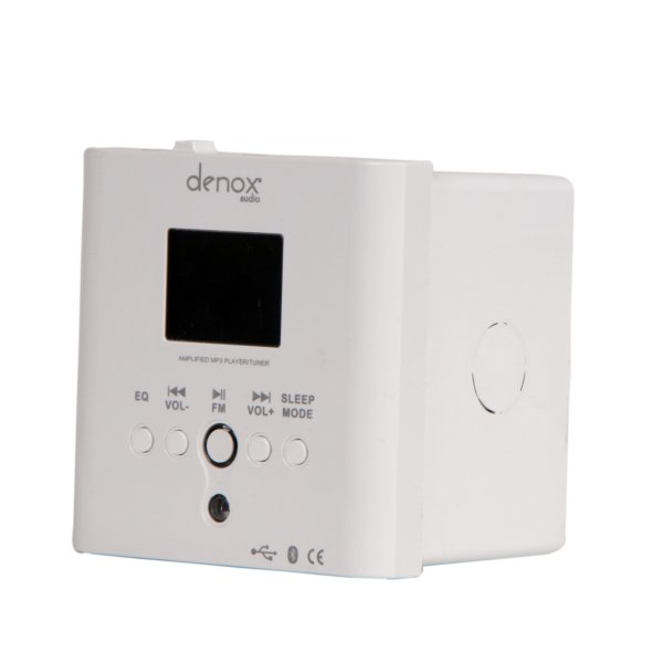 Denox Ls-Wall 2x15 Watt 4 Ohm Duvar Tipi Anfi Usb Mp3 Player