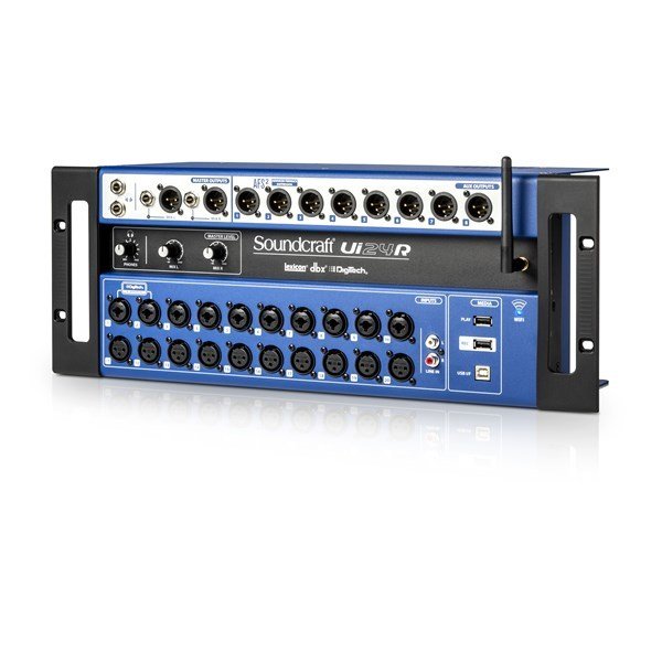 Soundcraft Uİ24R 24 Tablet/Pc Kontrollu 24 Kanal Digital Mikser