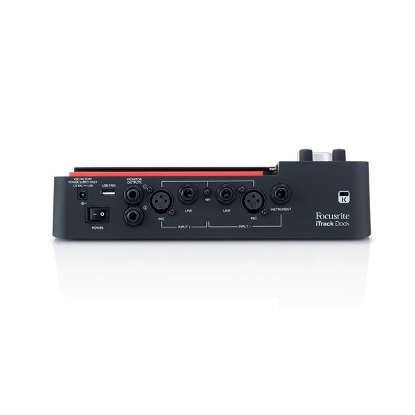 Focusrite iTrack Dock iPAD Uyumlu Stüdyo Kalitesinde Ses Kaydedici