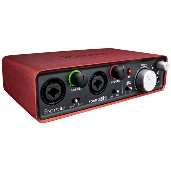 Focusrite Scarlett 2i2 Studio pack Profesyonel Ses Kayıt Paketi