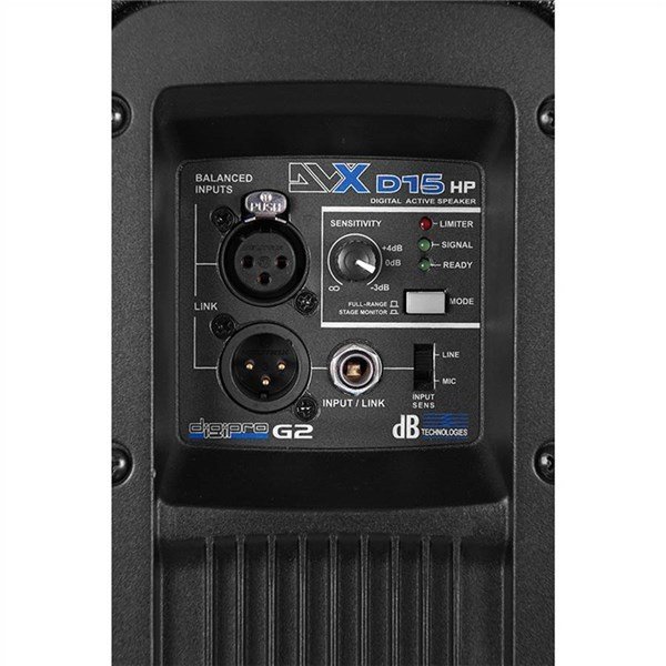 dB Technologies DVX D15 HP 15 inç 1400W Aktif Kabin Hoparlör