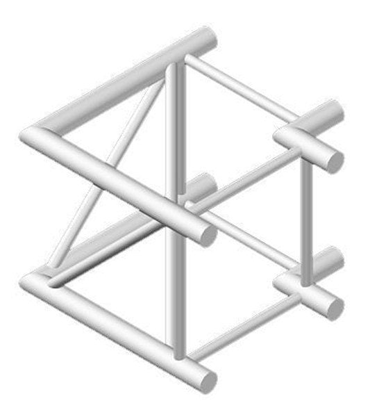 Eurotruss FD 44 L 90 - 40 x 40 Cm Kare Truss İçin 90 Derece 2-Yön Köşe