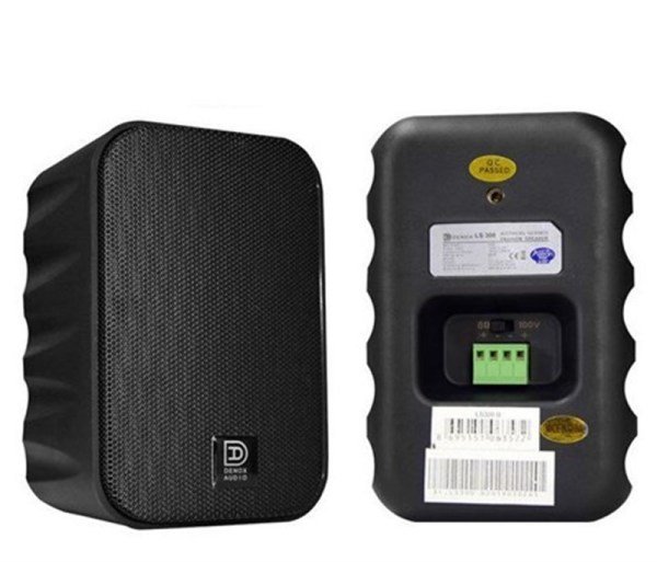 Denox LS-400 B 4 inç Hat Trafolu Sütun Tipi Hoparlör Takımı