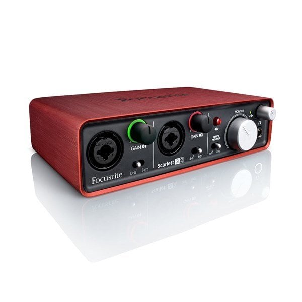 Focusrite Scarlett 2i2 USB 2 Kanallı Ses Kartı