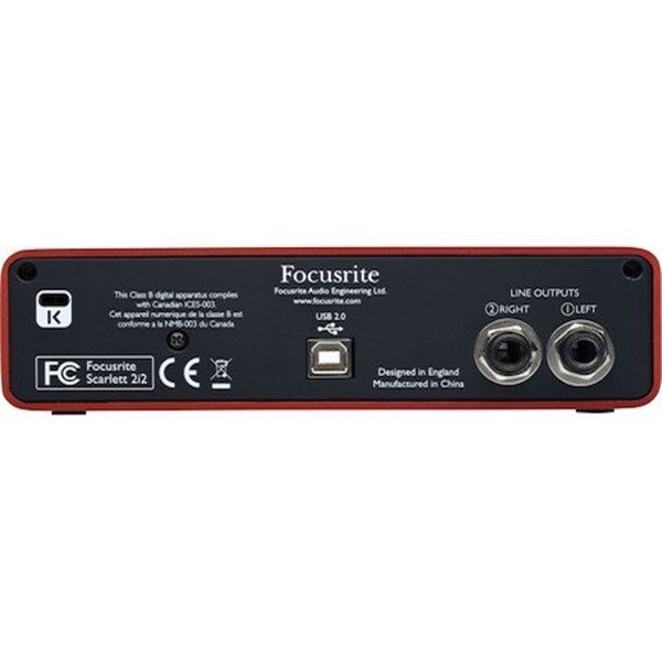 Focusrite Scarlett 2i2 USB 2 Kanallı Ses Kartı