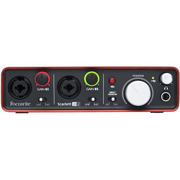 Focusrite Scarlett 2i2 USB 2 Kanallı Ses Kartı