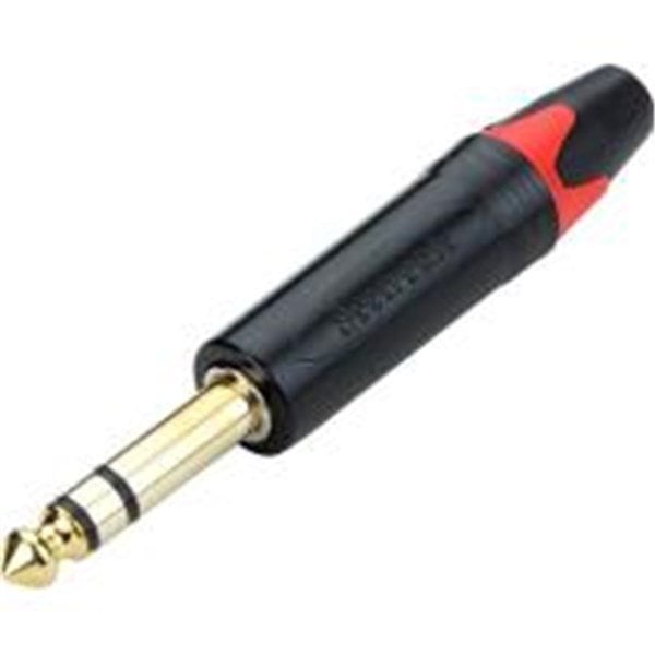 Seetronic SP3X-BG 6,35 mm Metal , Siyah Kaplama Stereo Jak
