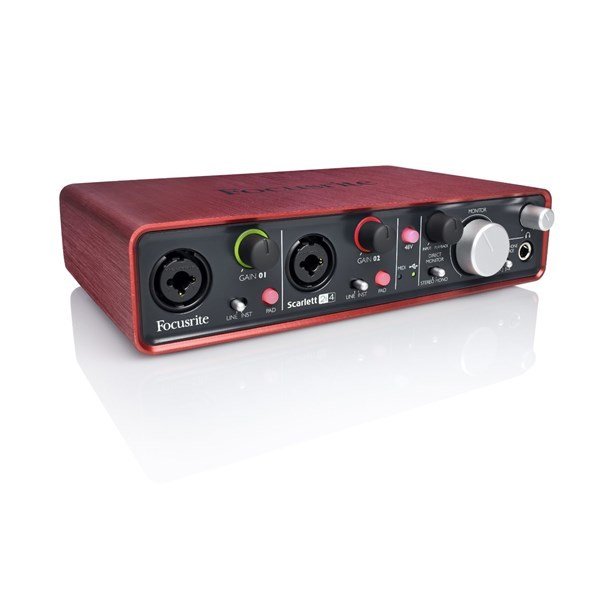 Focusrite Scarlett 2i4 USB 2 Kanallı 4 Çıkışlı Ses Kartı