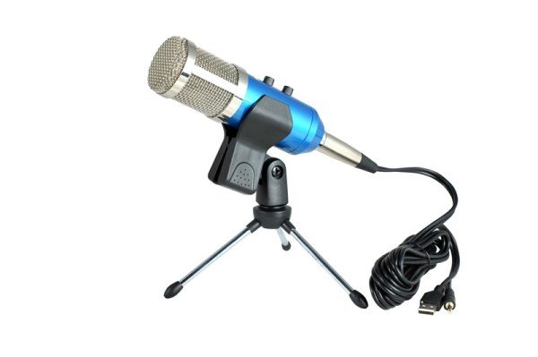 Provoice BM-300 Usb Girişli Condenser Stüdyo Mikrofonu (Mavi)