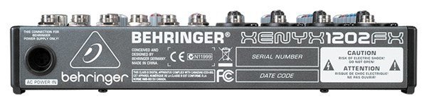 Behringer XENYX 1202FX 12 Kanal Deck Mikser