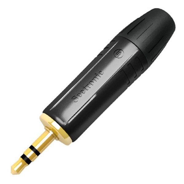 Seetronic MTP3C-BG 3.5mm Stereo Siyah Kaplama Mini Jak