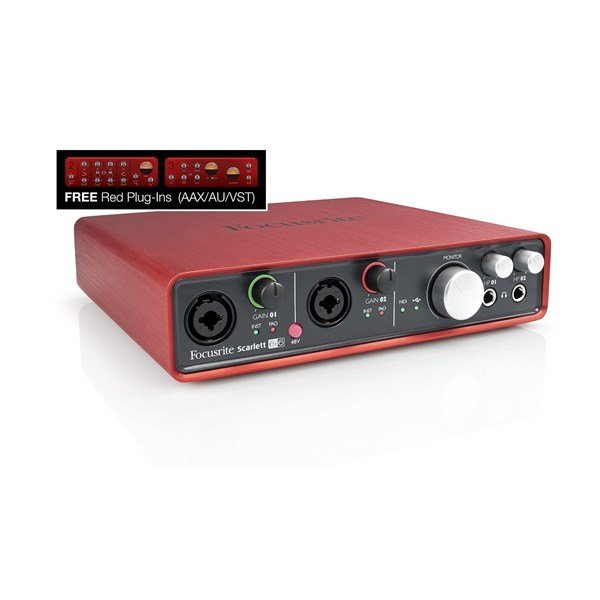 Focusrite Scarlett 6i6 USB 6 Giriş 6 Çıkışlı Ses Kartı