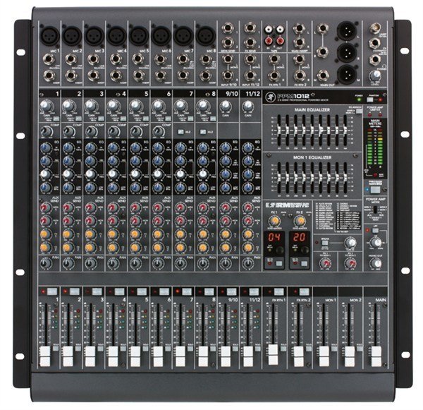 Mackie PPM 1012 12-Kanal 2x800W Power Mikser