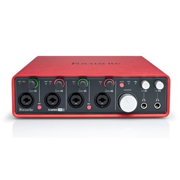 Focusrite Scarlett 18i8 USB 18 Giriş 8 Çıkışlı Ses Kartı