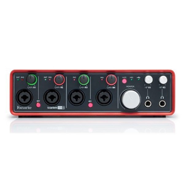 Focusrite Scarlett 18i8 USB 18 Giriş 8 Çıkışlı Ses Kartı