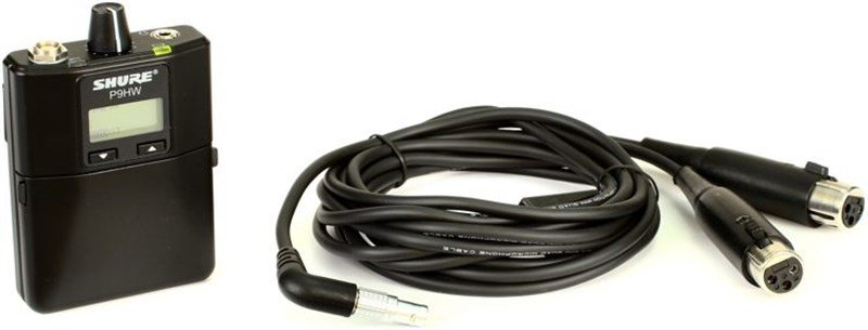 Shure P9HW Bodypack Personal Monitör