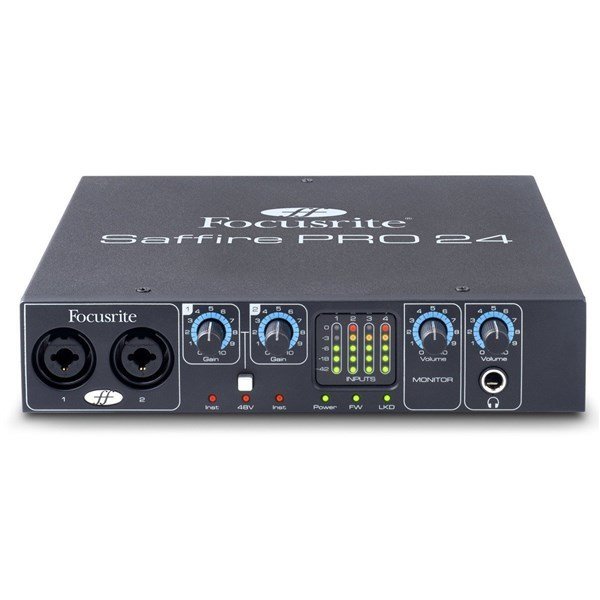 Focusrite Saffire PRO 24 Firewire 16 Giriş 8 Çıkışlı Ses Kartı