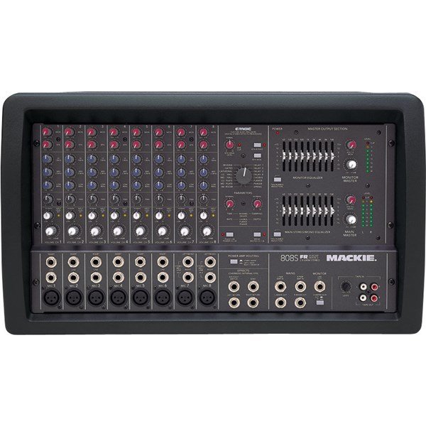 Mackie 808S 8-Kanal Efektli 2x600W Power Mikser
