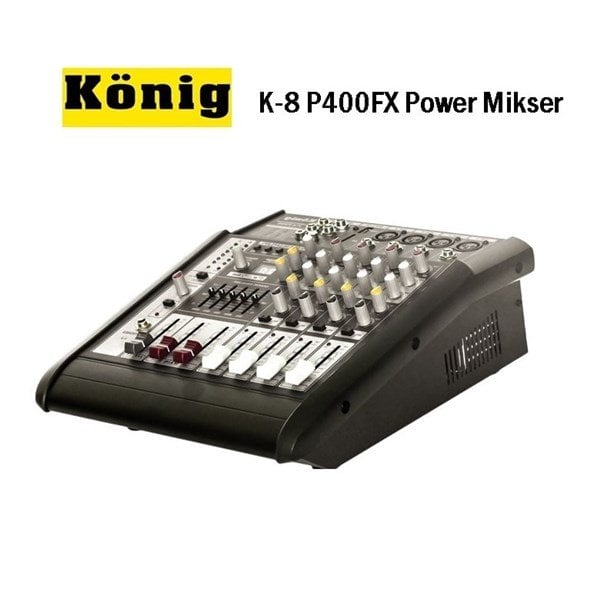 König K-4 P400 FX 4 Kanal 2x200 Watt Power Mikser