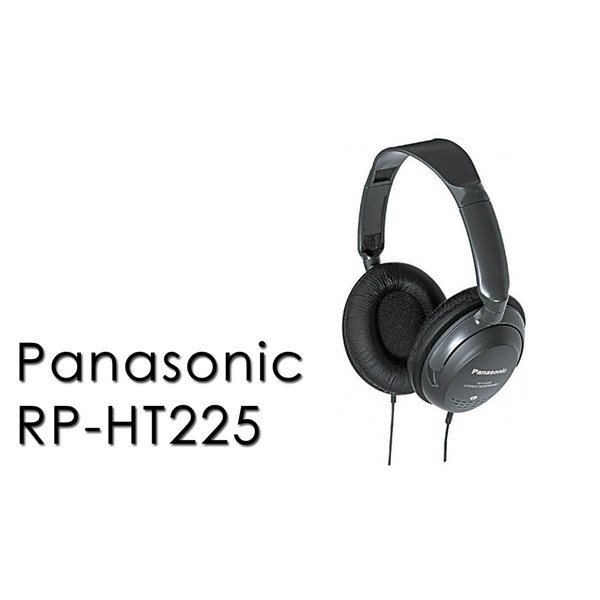 Panasonic RP-HT225E-K Stereo Kulak Üstü Kapalı Kulaklık