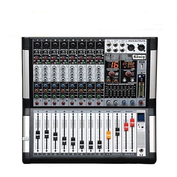 König K-8 P800FX 8 Kanal 2x450 Watt Power Mikser