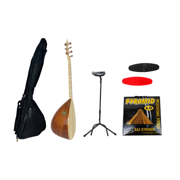 Provoice O-KS-M Orta Seviye Kısa Sap Maun Bağlama-Saz