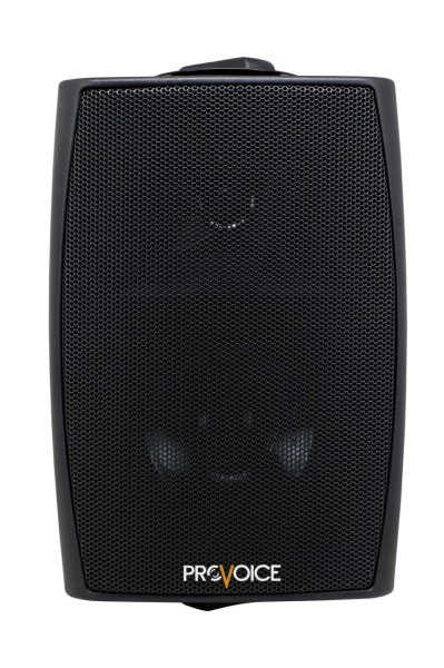 Provoice Control-5T 8Ohm, 100V Duvar Tipi Trafolu 5'' Sütun Hoparlör Siyah